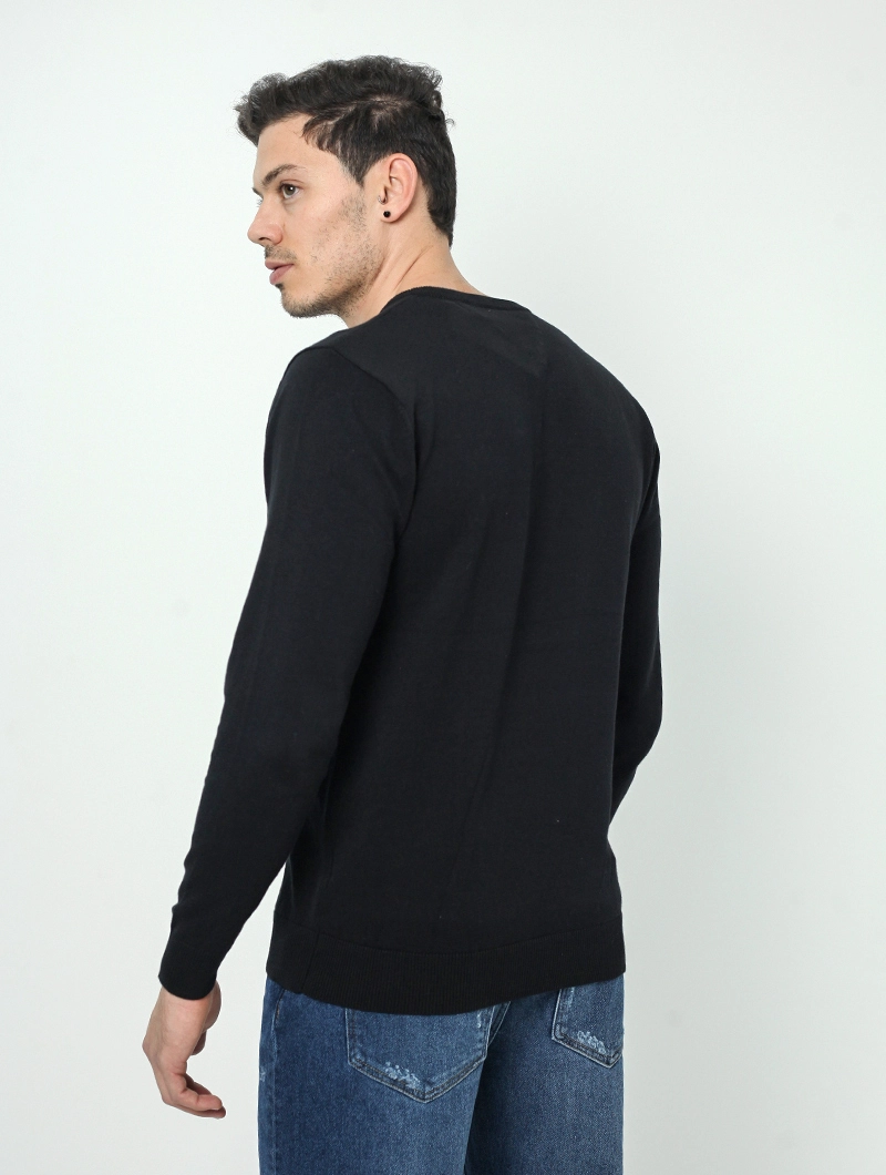 Pull col v essentiel